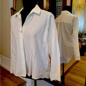 L’Agence sexy white blouse! A staple for a women’s closet! A must have !